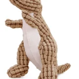 Soft Plush Dinosaur Squeaky Dog Toy Cartoon Cute Pets Cat Outdoor Play