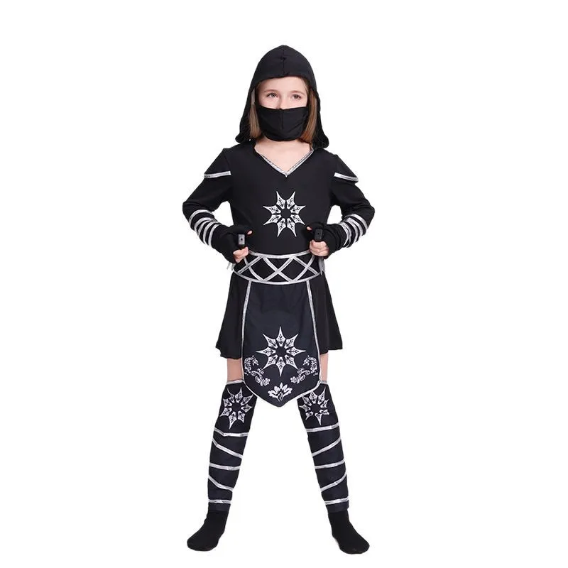 Luxe Kung Fu Costume Set for Boys with Accessories - Halloween Gift Idea