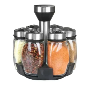 Revolving Spice Rack Organizer Countertop Spinning Spice Storage Tower